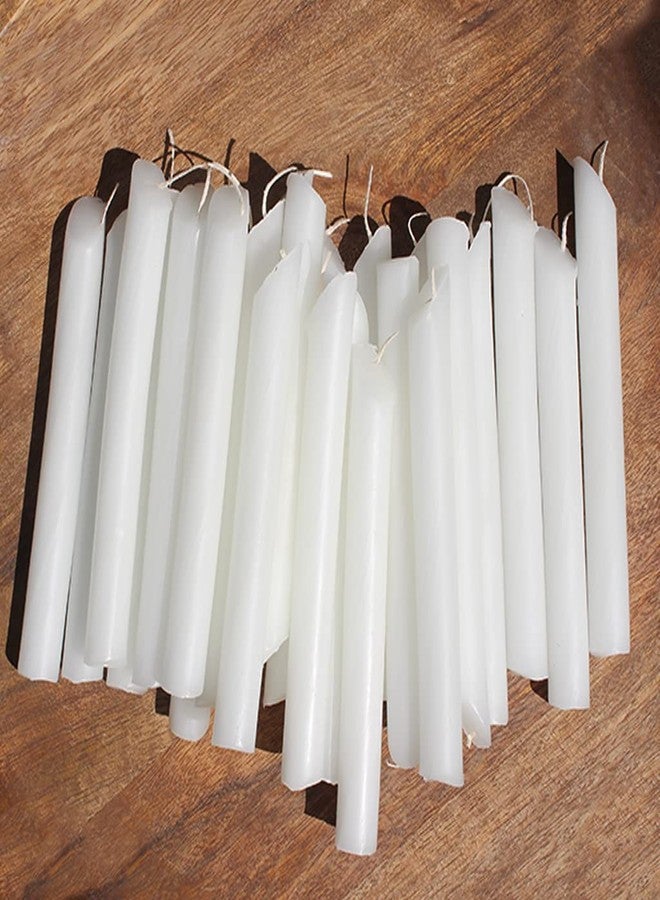 Candlestock White Drip Candle 25 Pack - Image 2